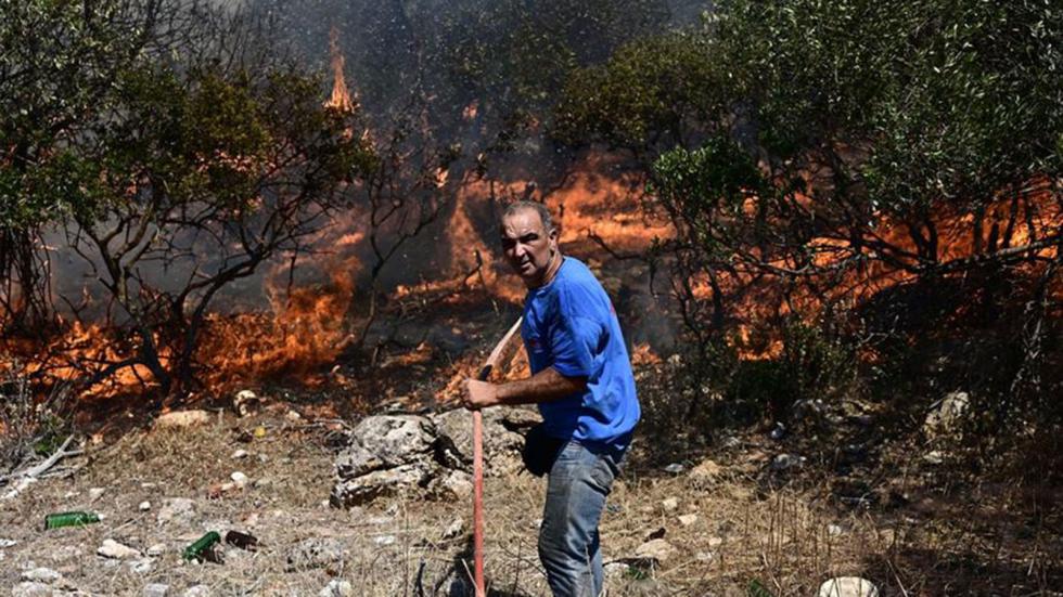 Κλειστοί δρόμοι λόγω της φωτιάς στον Κουβαρά!